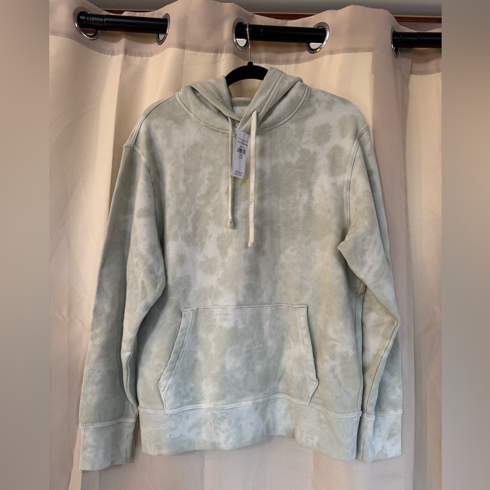 American Eagle Tie Dye Hoodie NWT Sage Green Size M